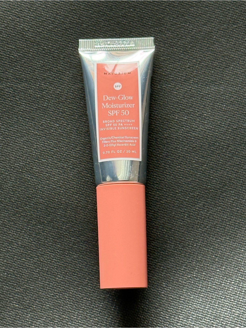 Dew-Glow Moisturizer SPF 50 - Coral
